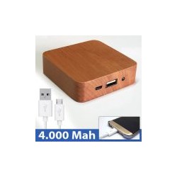 EXCBP5 Power Bank Bamboo...